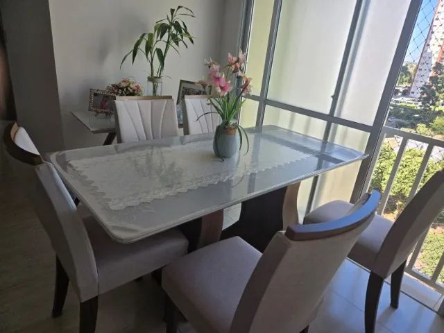 Mesa de jantar 6 cadeiras + aparador  - Foto 3