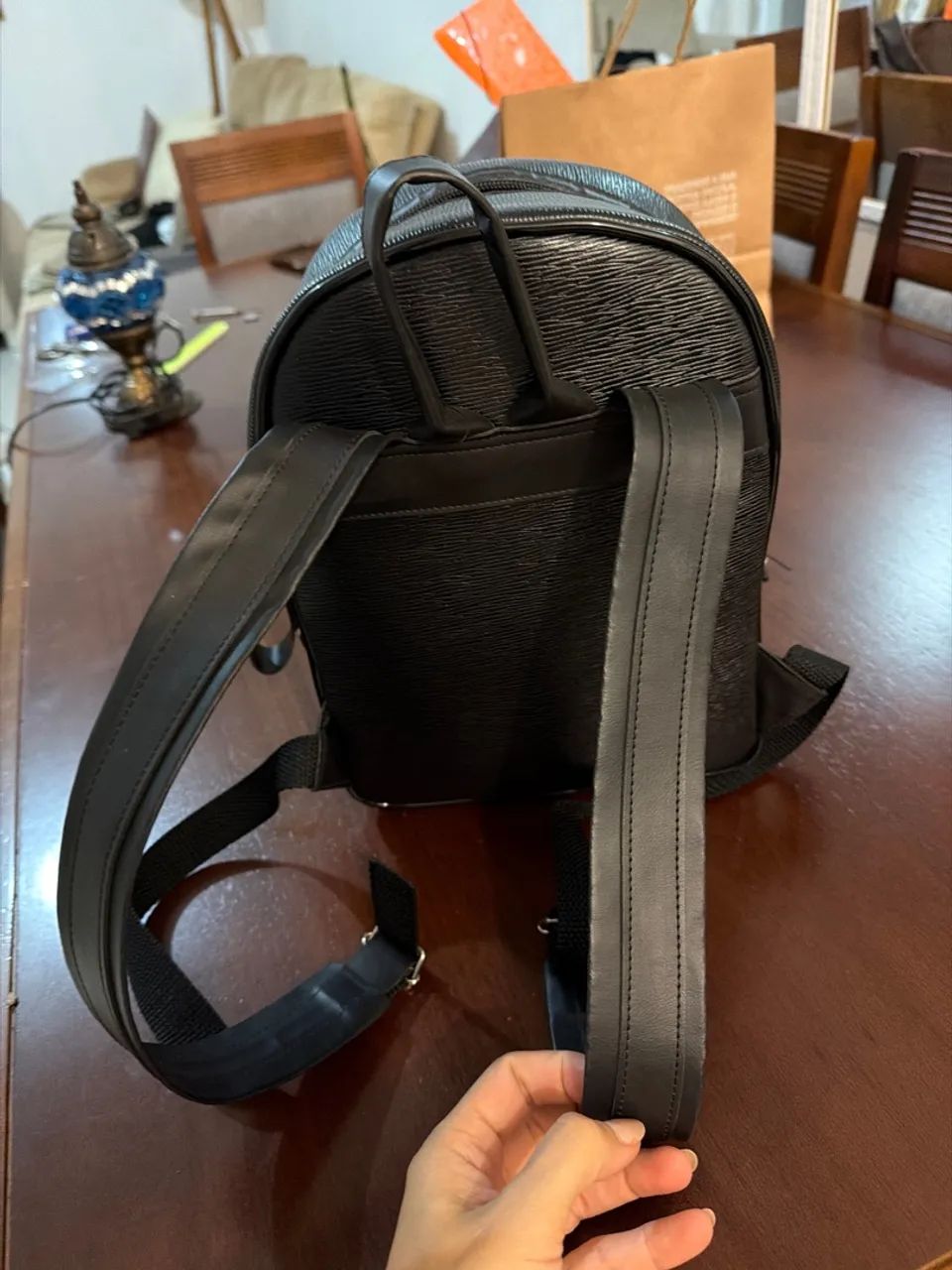 Mochila preta delicada - Foto 3