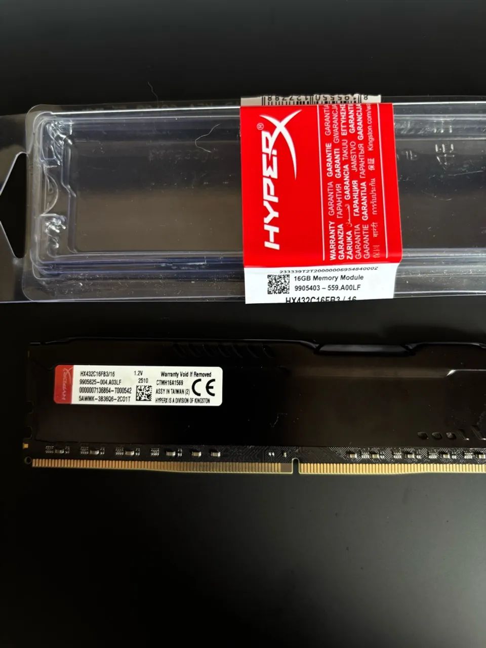 Memoria ram Kingston HyperX 16gb 3200 ddr4 - Foto 2