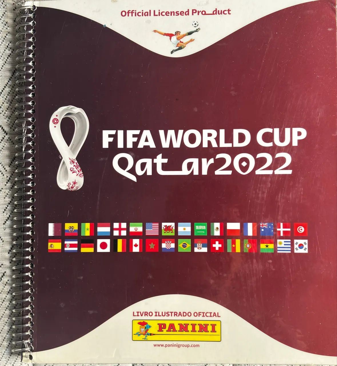 Álbum de figurinhas copa 2022 completo 