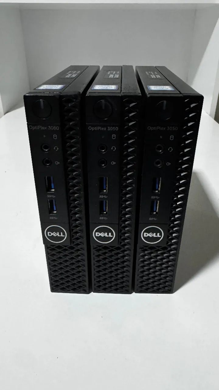 Kit/Combo 3 Dell Optiplex 3050, i3, 7th Ger., 8GB RAM, 500HD