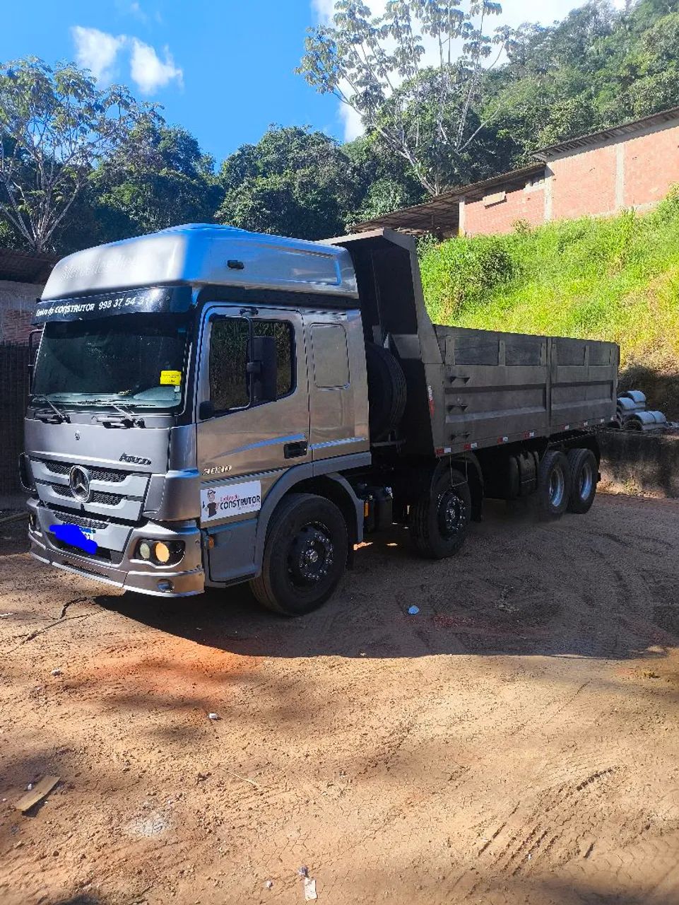 MB Atego 3030 CE 2019 Com Caçamba de 20 m3
