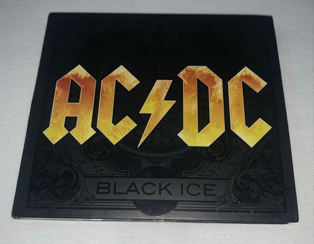 Cd ac/dc black ice impecável raro 