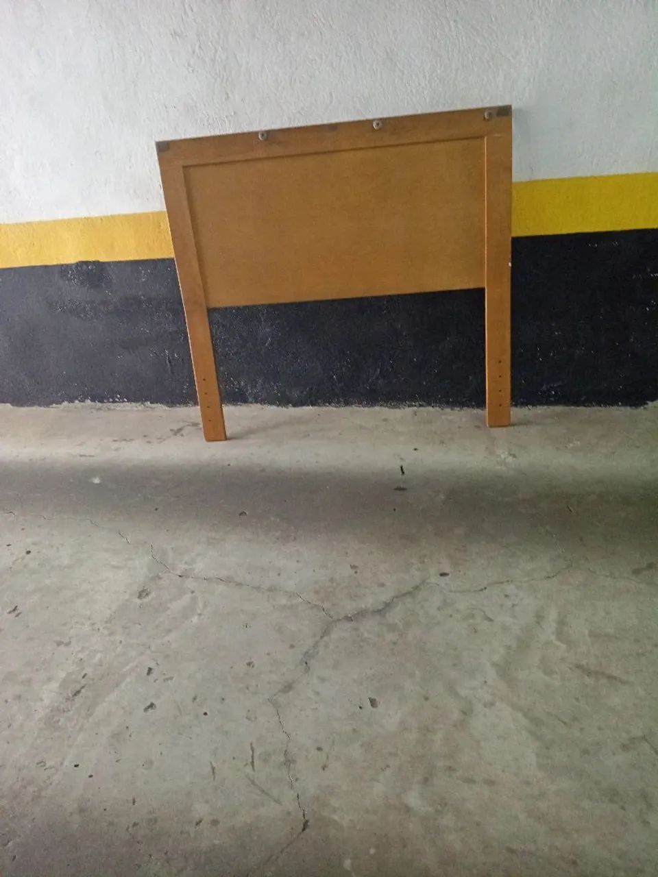 Cabeceira de cama de casal madeira maciça - Foto 2