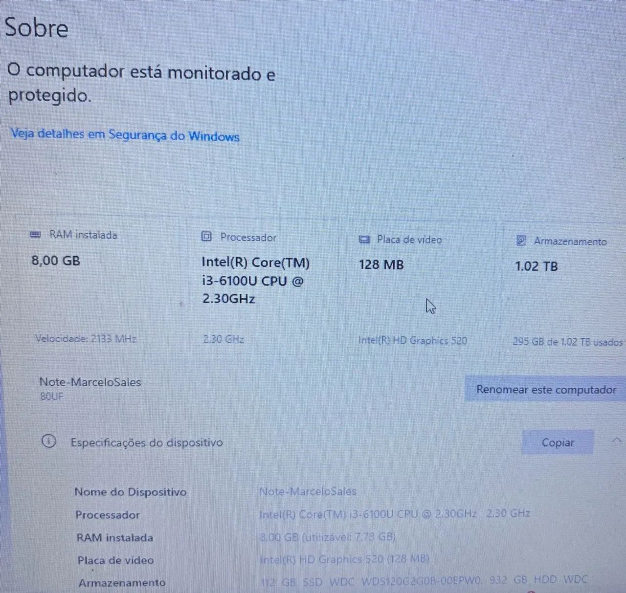 Notebook Lenovo V310 - Usado - Foto 2