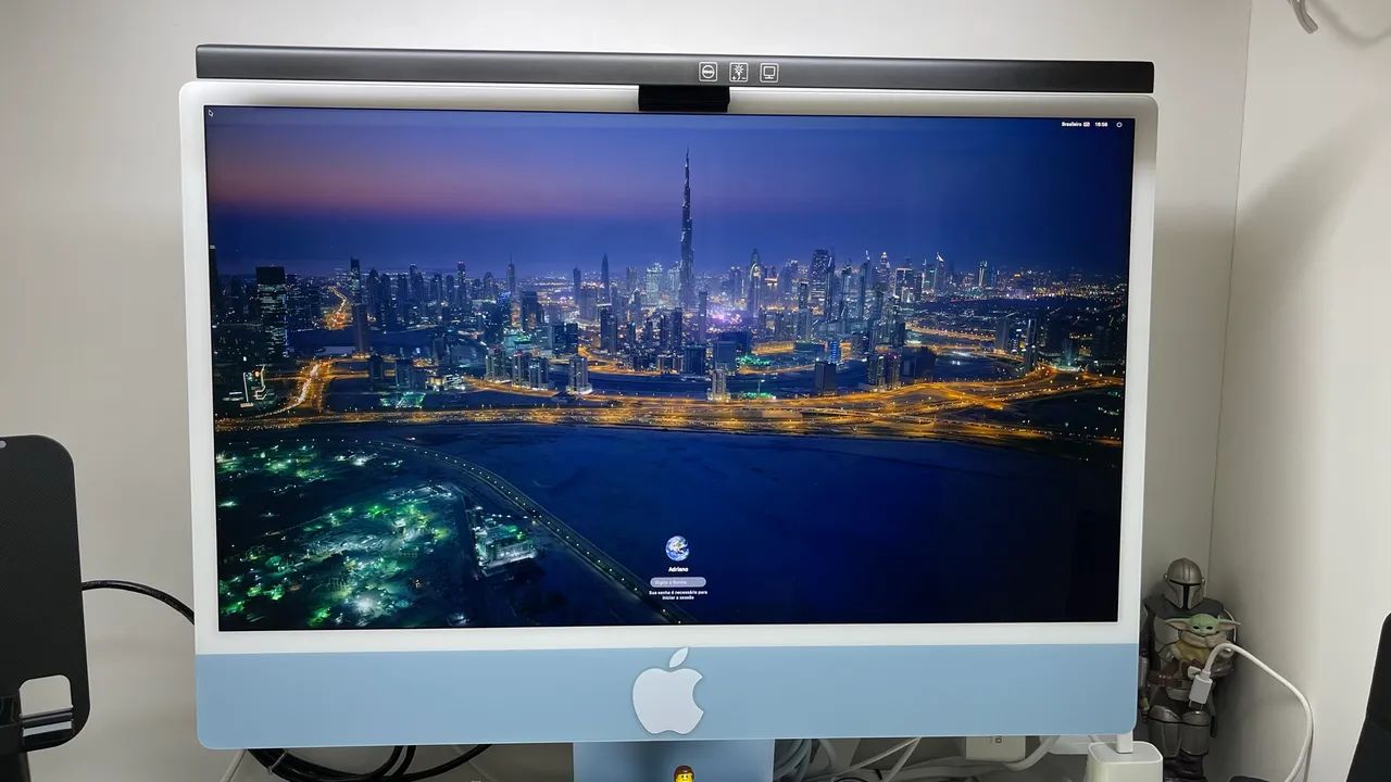 Apple iMac M1 メモリ16GB SSD 1TB iMac M1, 16gb de memória e 256gb SSD - Computadores e Desktops