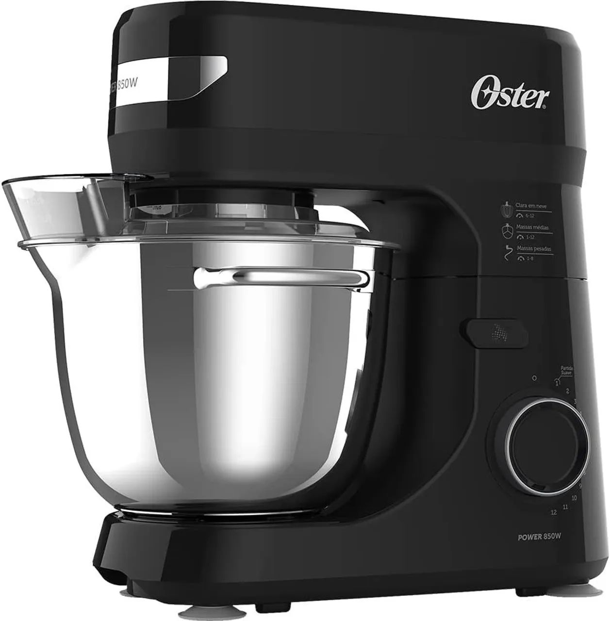 Batedeira Planetária Oster Bowl Inox III - 127V Nova - Foto 5