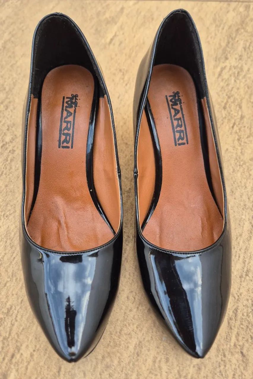 scarpin marri preto 35 - Foto 2