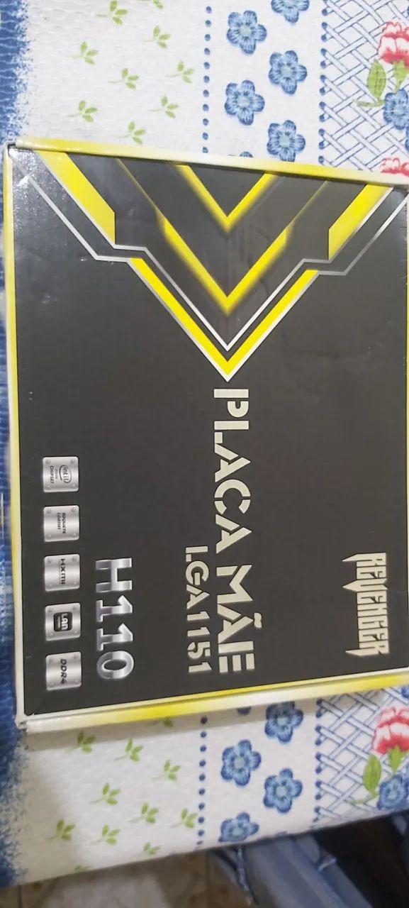 Placa mãe h110 e processador i7 8700