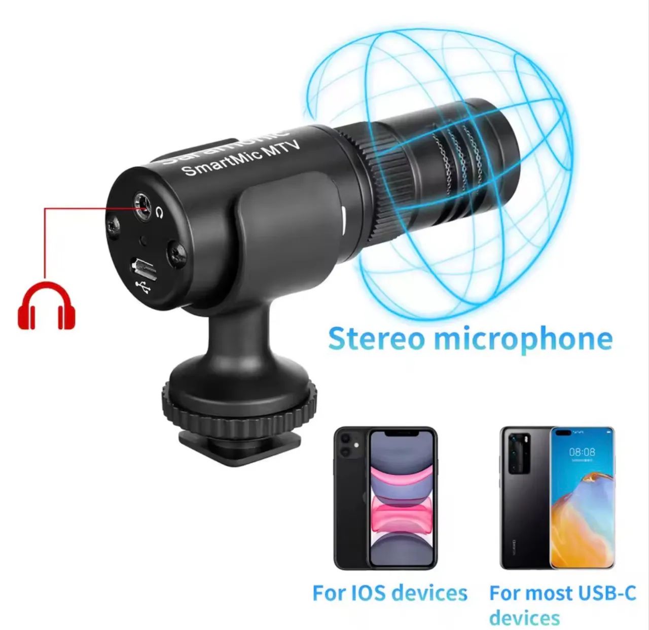 Saramonic Mic Para Produtores de Conteúdo, Lives, Reels, YouTube - Foto 2