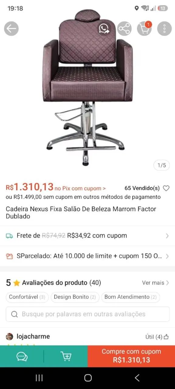 Cadeira hidráulica reclinável  - Foto 2