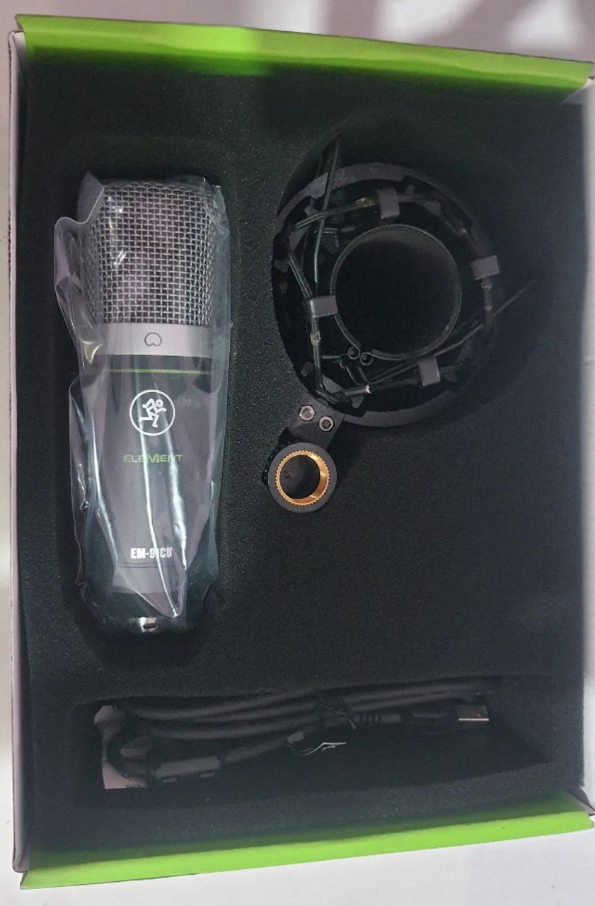 Microfone Condensador USB Mackie EM-91CU - Foto 2