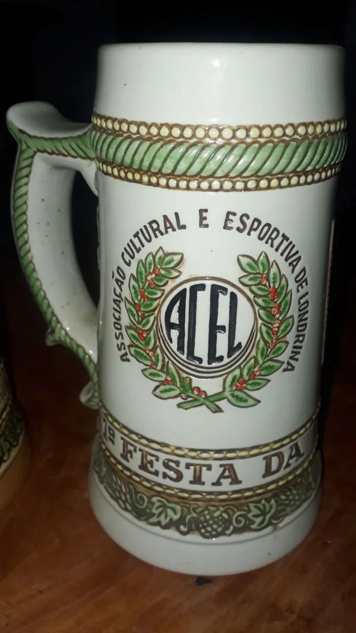 2 caneca ceramart antiga  - Foto 3