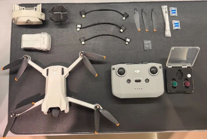 Drone DJI Mini 3 com controle RC-N1 (sem tela) - Foto 4