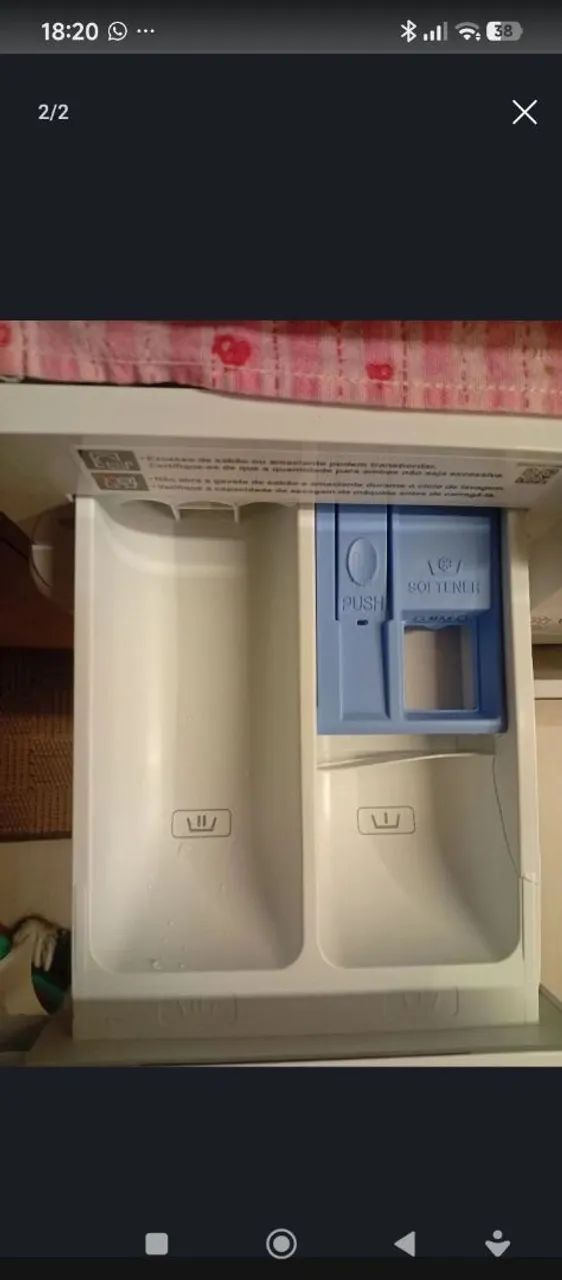 Lava e seca LG vc4 12kg