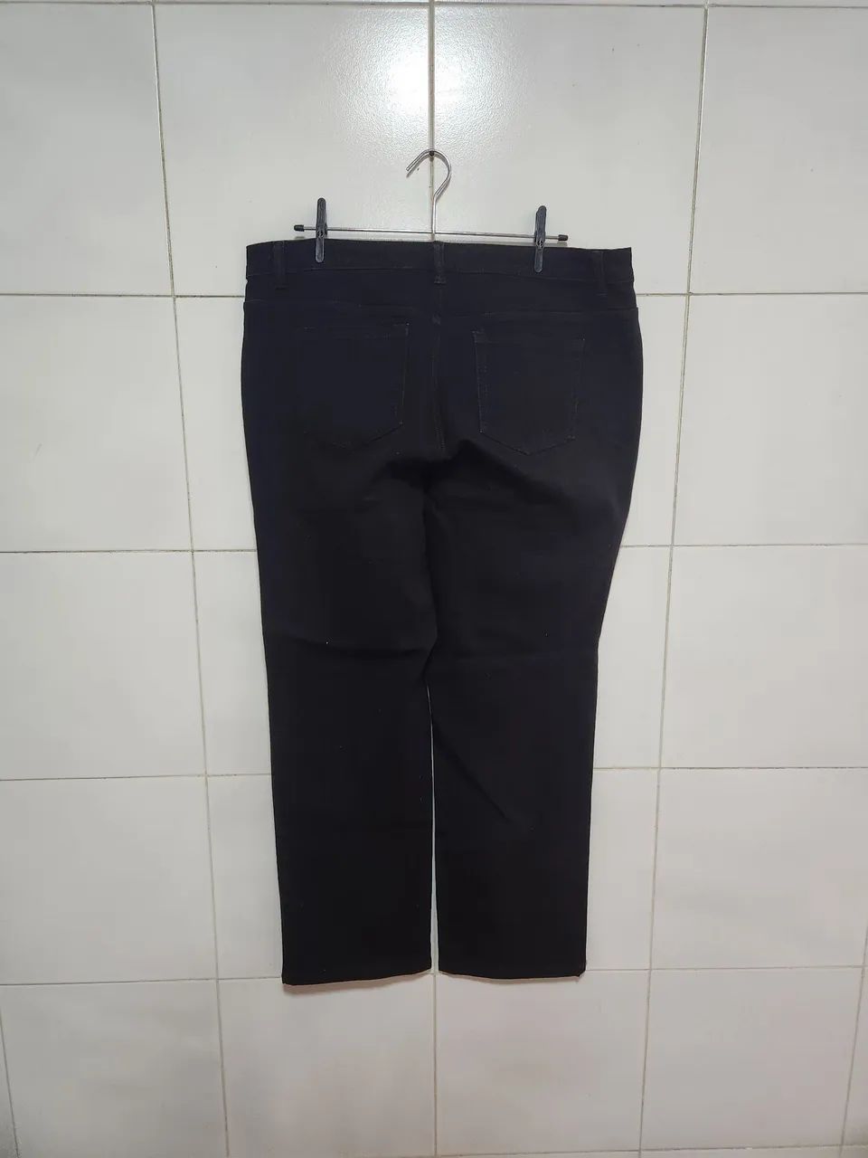 Calca jeans preta 48/50 - Foto 3