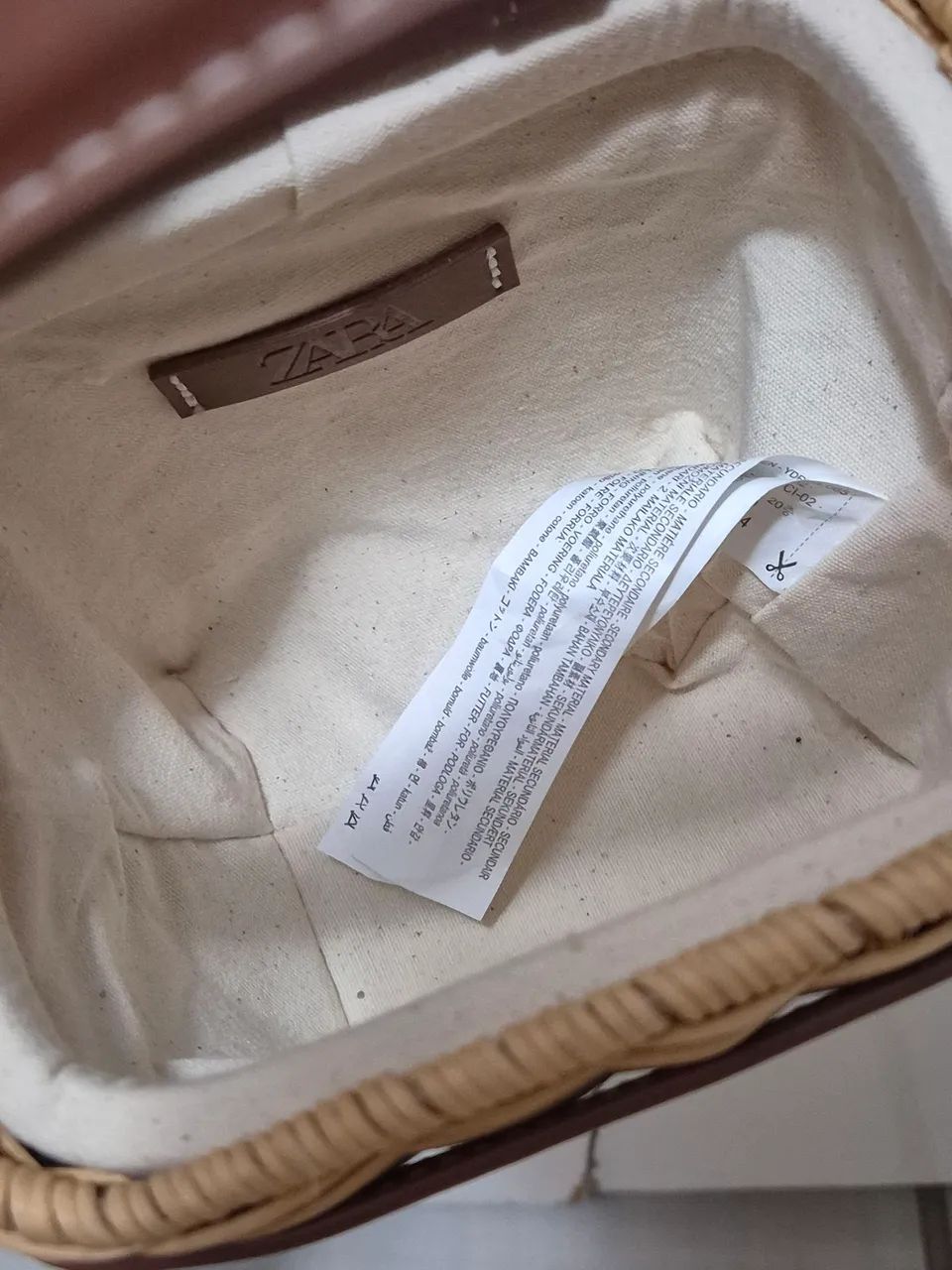 Bolsa de palha Zara - Foto 3