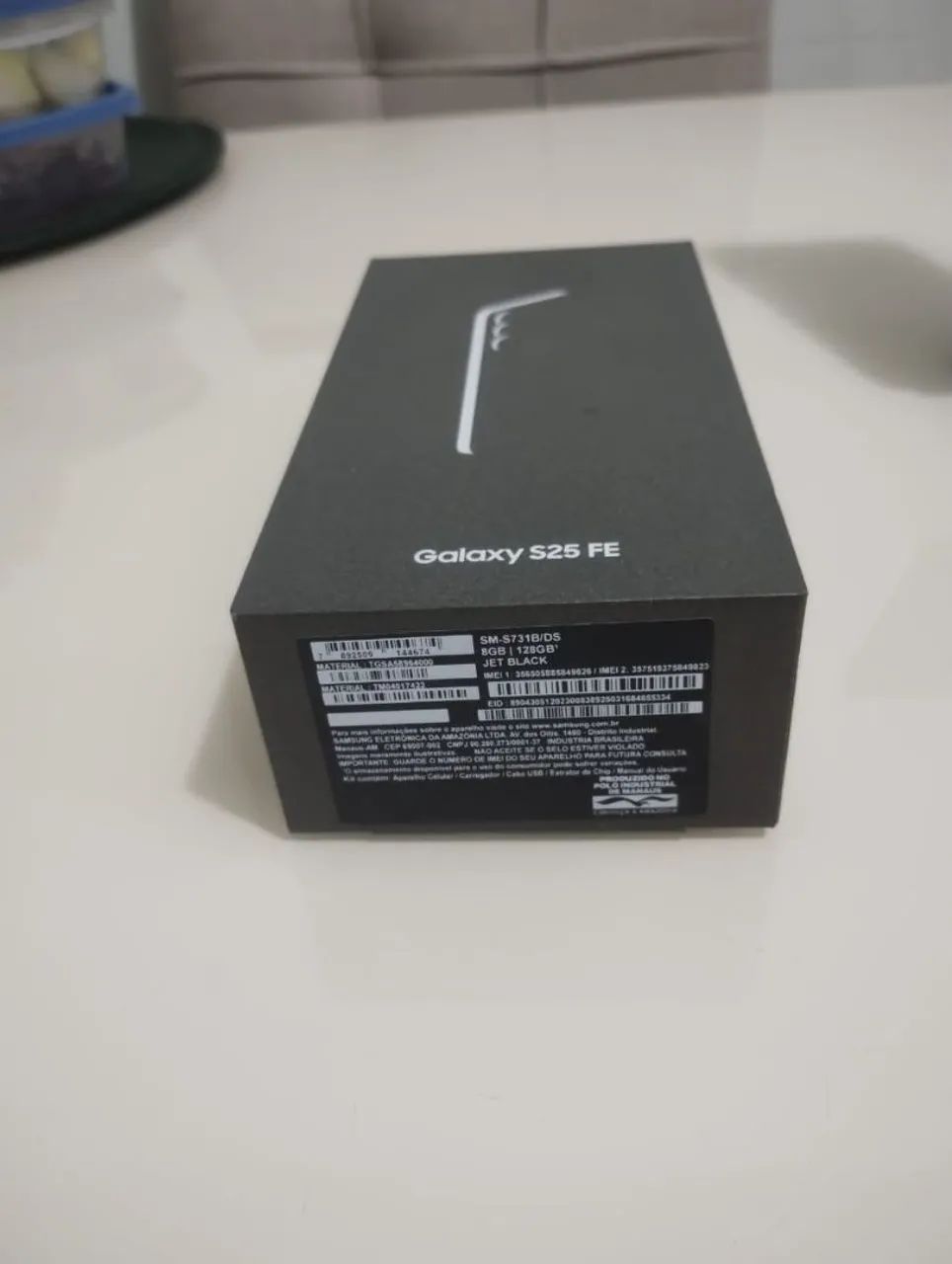 Samsung Galáxia S25 Fe na caixa e NF - Foto 3