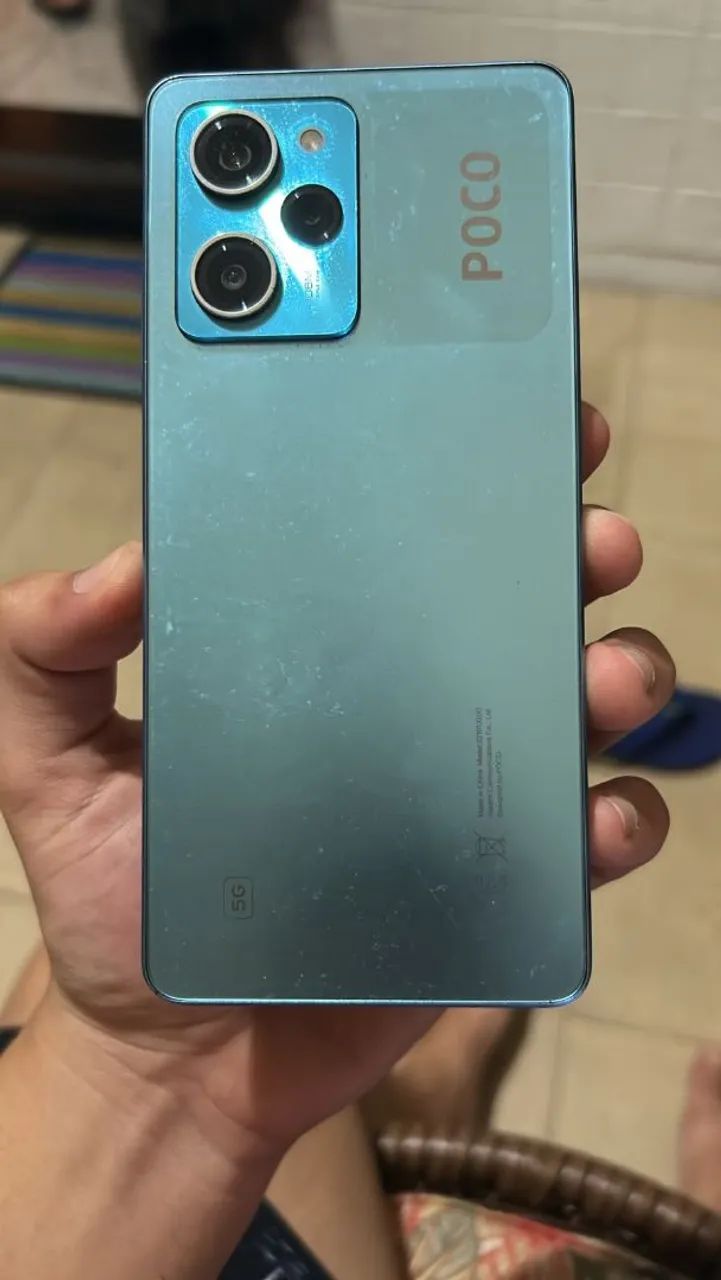 Vendo poco X5 pro usado com um carregador e a caixa  - Foto 4
