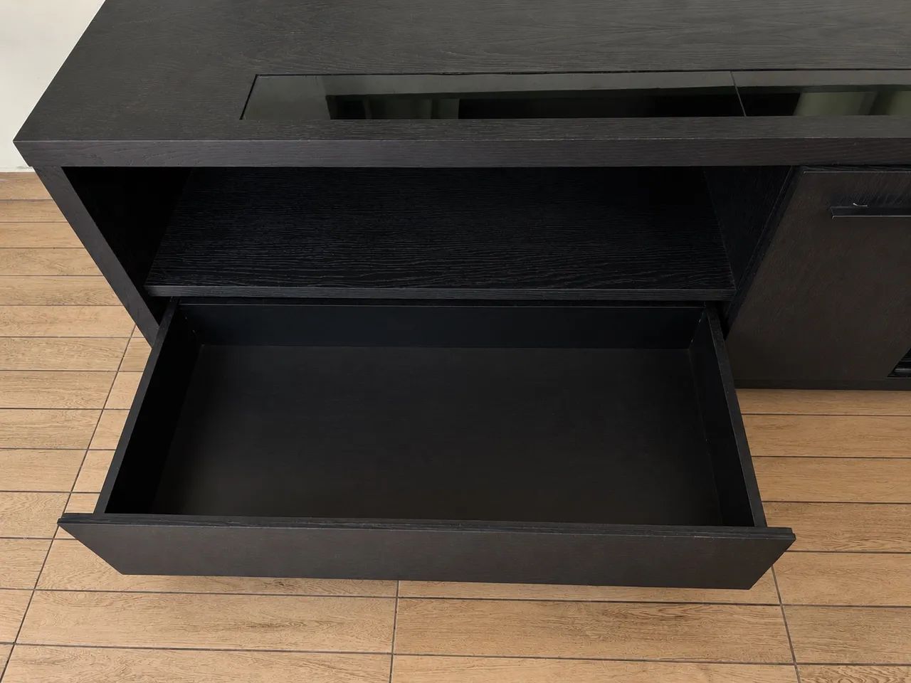 Rack para TV de Madeira - preto  - Foto 2