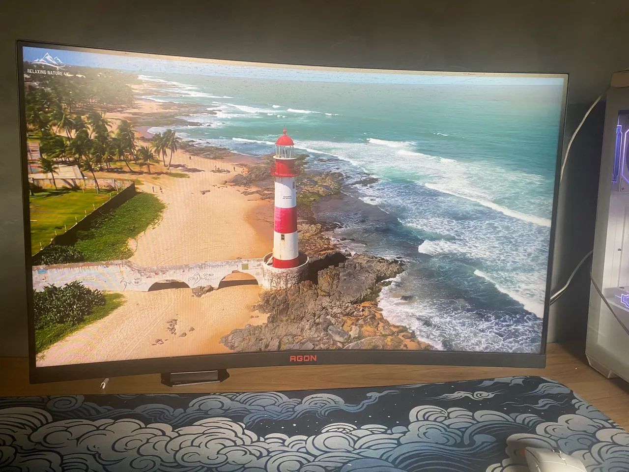 Anúncio - Monitor Gamer AOC Agon 32? Curvo 165Hz