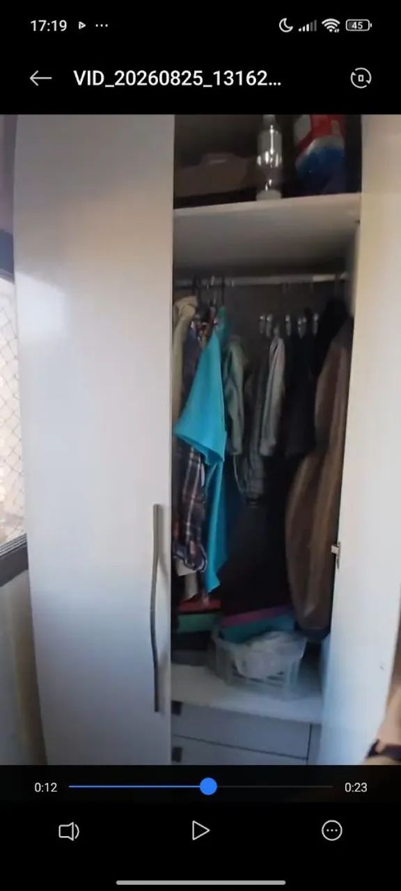 Guarda roupa branco duas portas - Foto 4