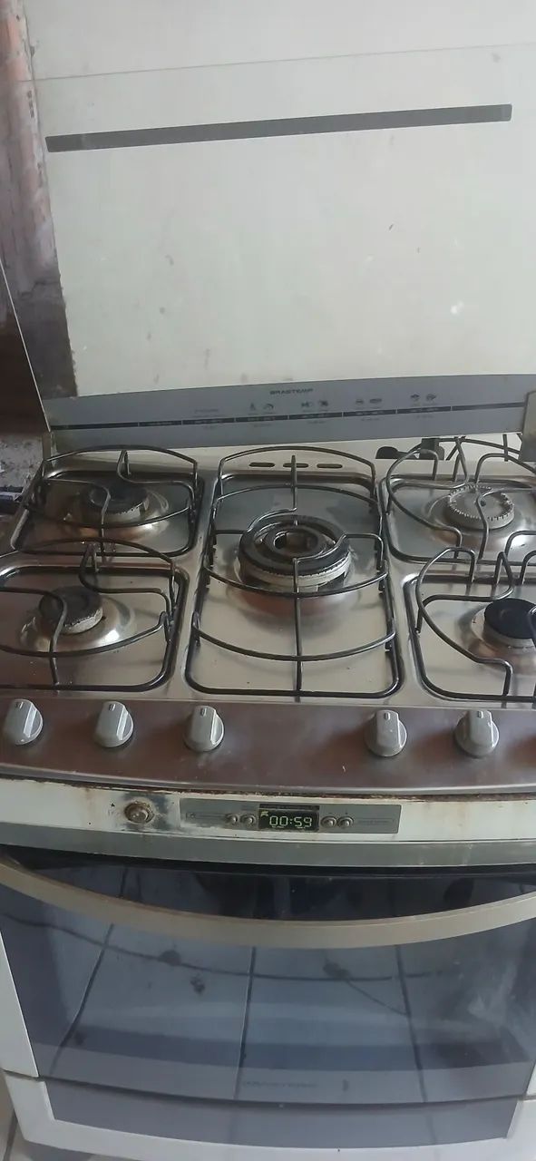 Fogão 5 bocas zap * ACEITO CARTÃO 