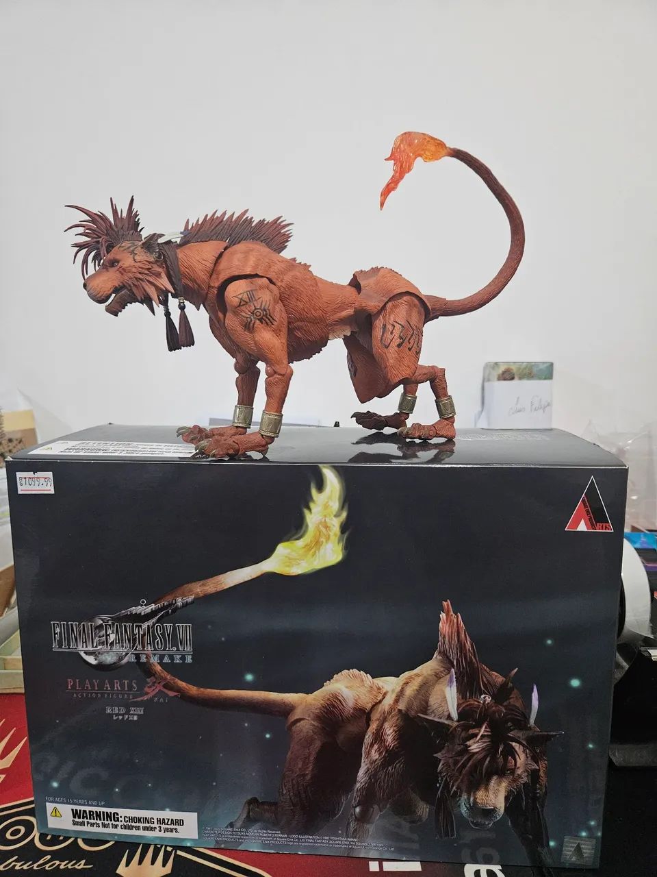 Final Fantasy VII Remake Action Figure Play Arts Kai Red XIII
