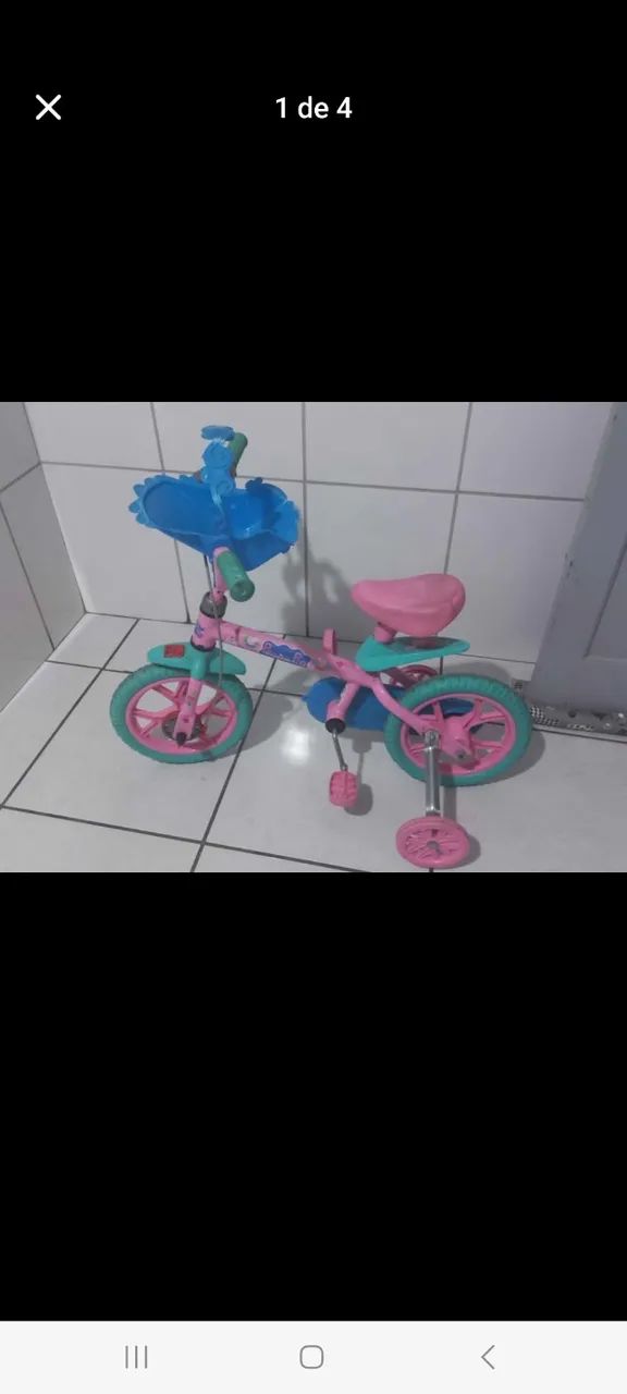 Bicicleta infantil Peppa Pig
