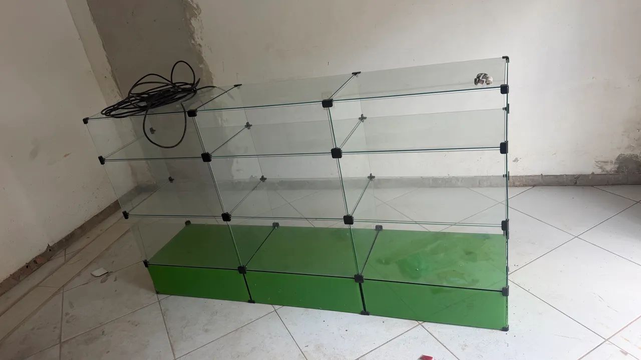 Vitrine de vidro