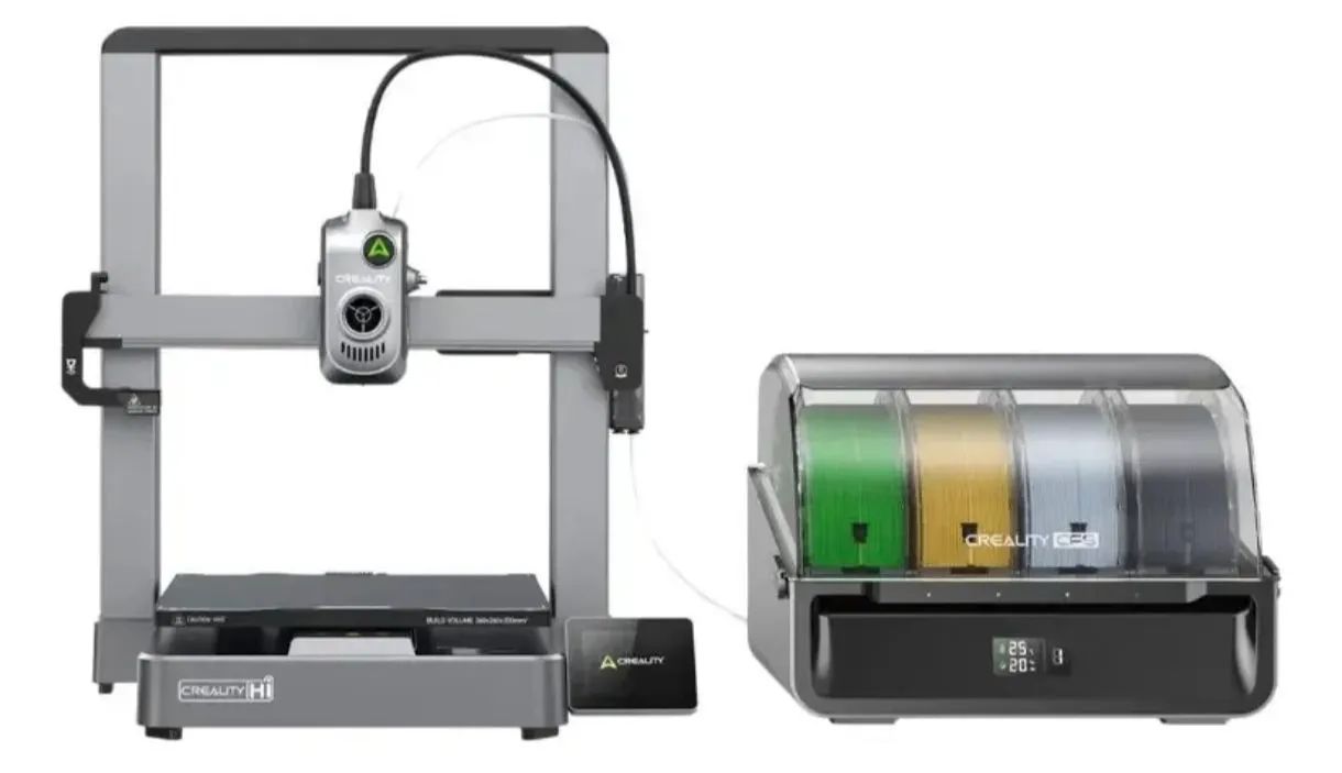 Creality impressora 3d hi combo com sistema multicolor - Foto 2
