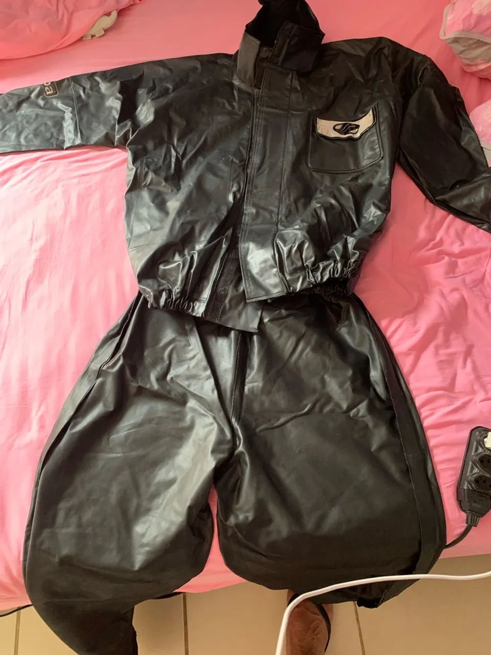 Capa de chuva para motoqueiro - Foto 2