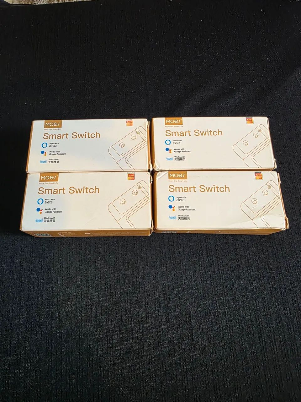 4 unidades Automacão Smart  switch 