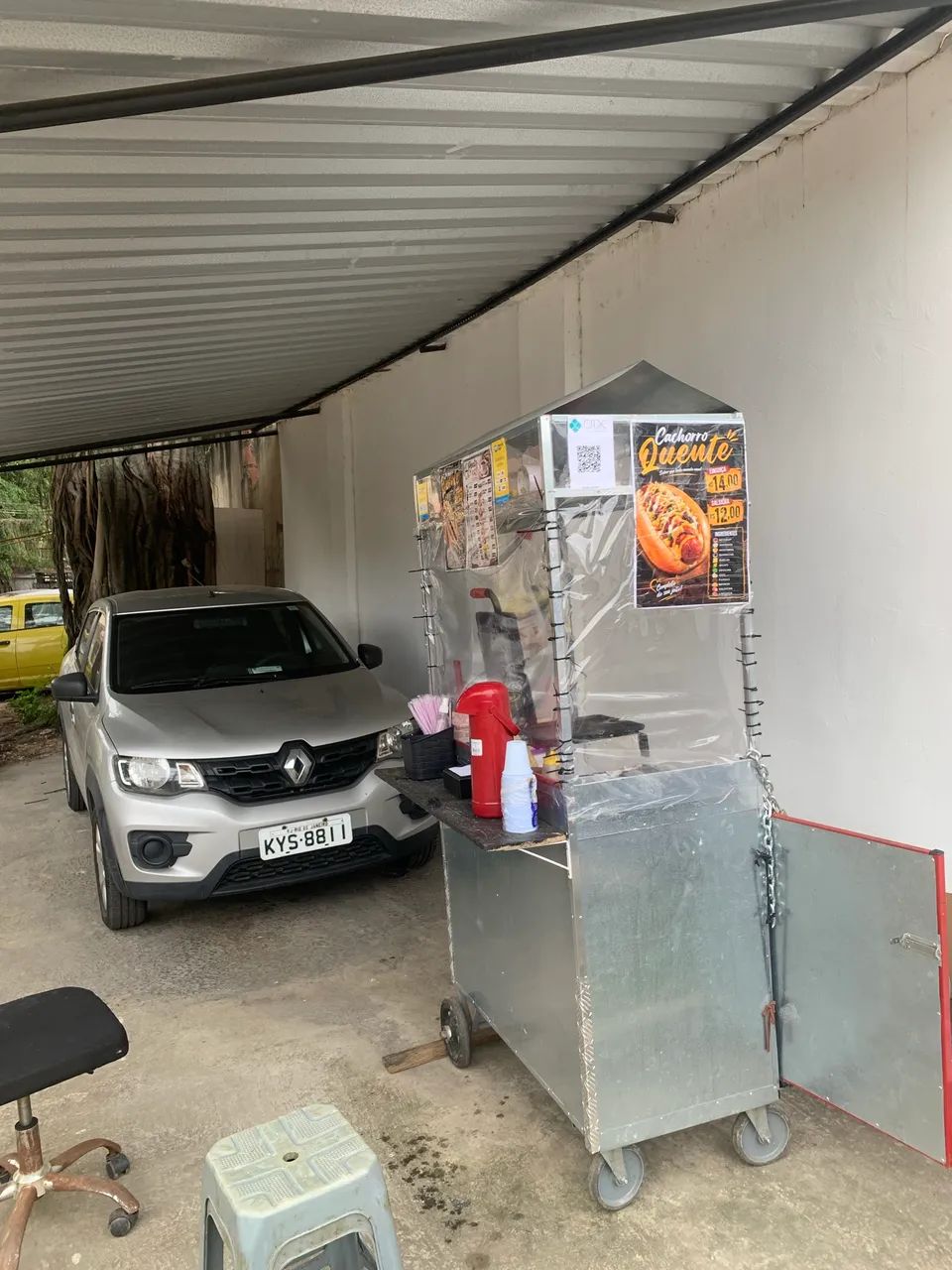 Carrocinha de lanche 