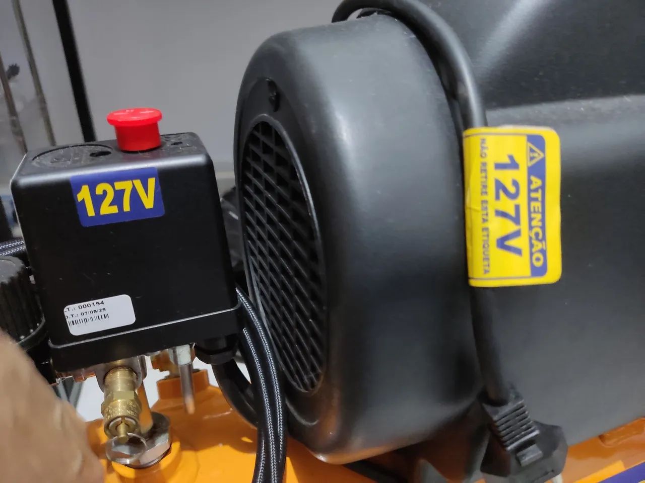 Compressor Chiaperini Com conversor para Aerógrafo - Foto 5