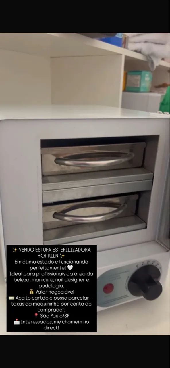 Estufa Esterilizadora Hot Kiln - Ótimo Estado - Foto 2