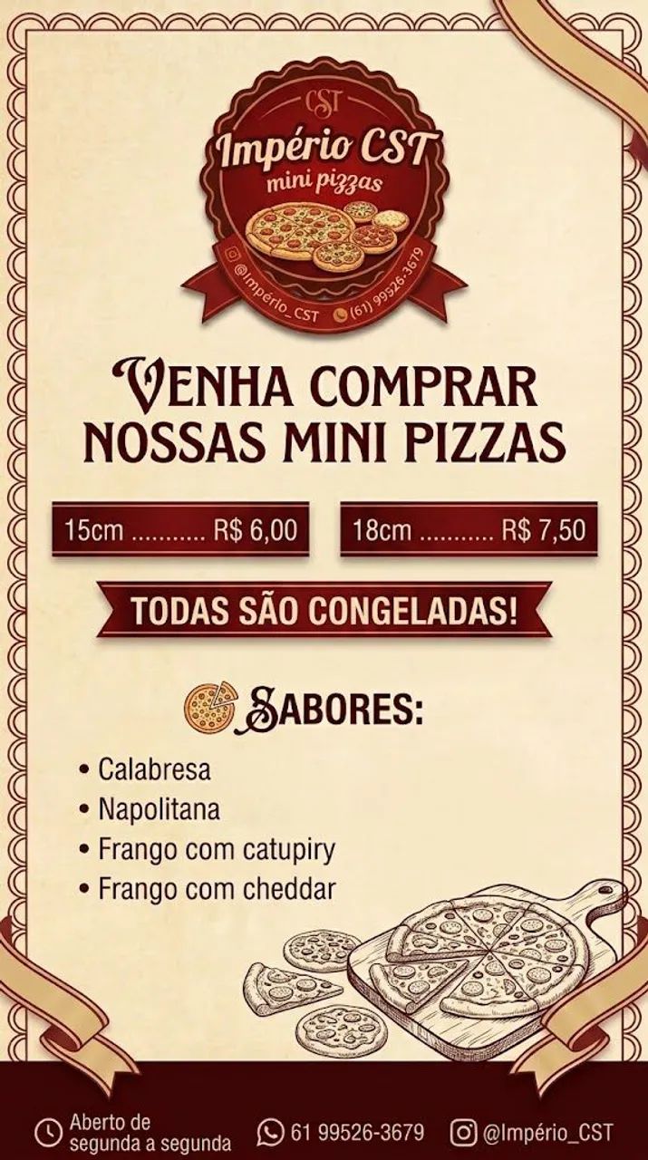 Mini pizzas e mini pastéis para festa  - Foto 2