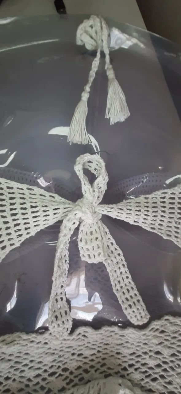 Conjunto Top com Argola e Saia Saída de Praia Cor Branca - Foto 5