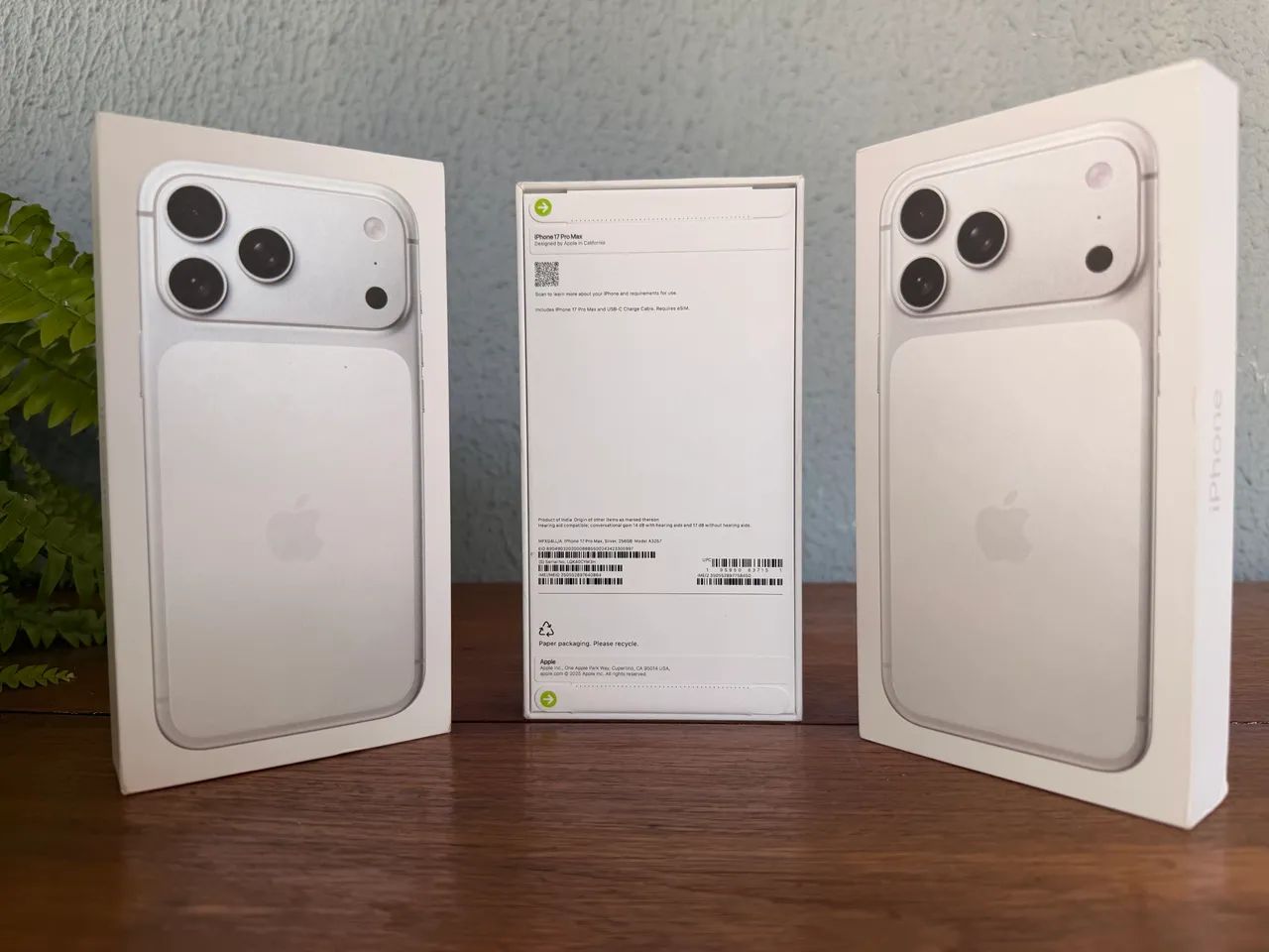 iPhone 17 pro Max silver 256gb lacrado - Celulares e Smartphones