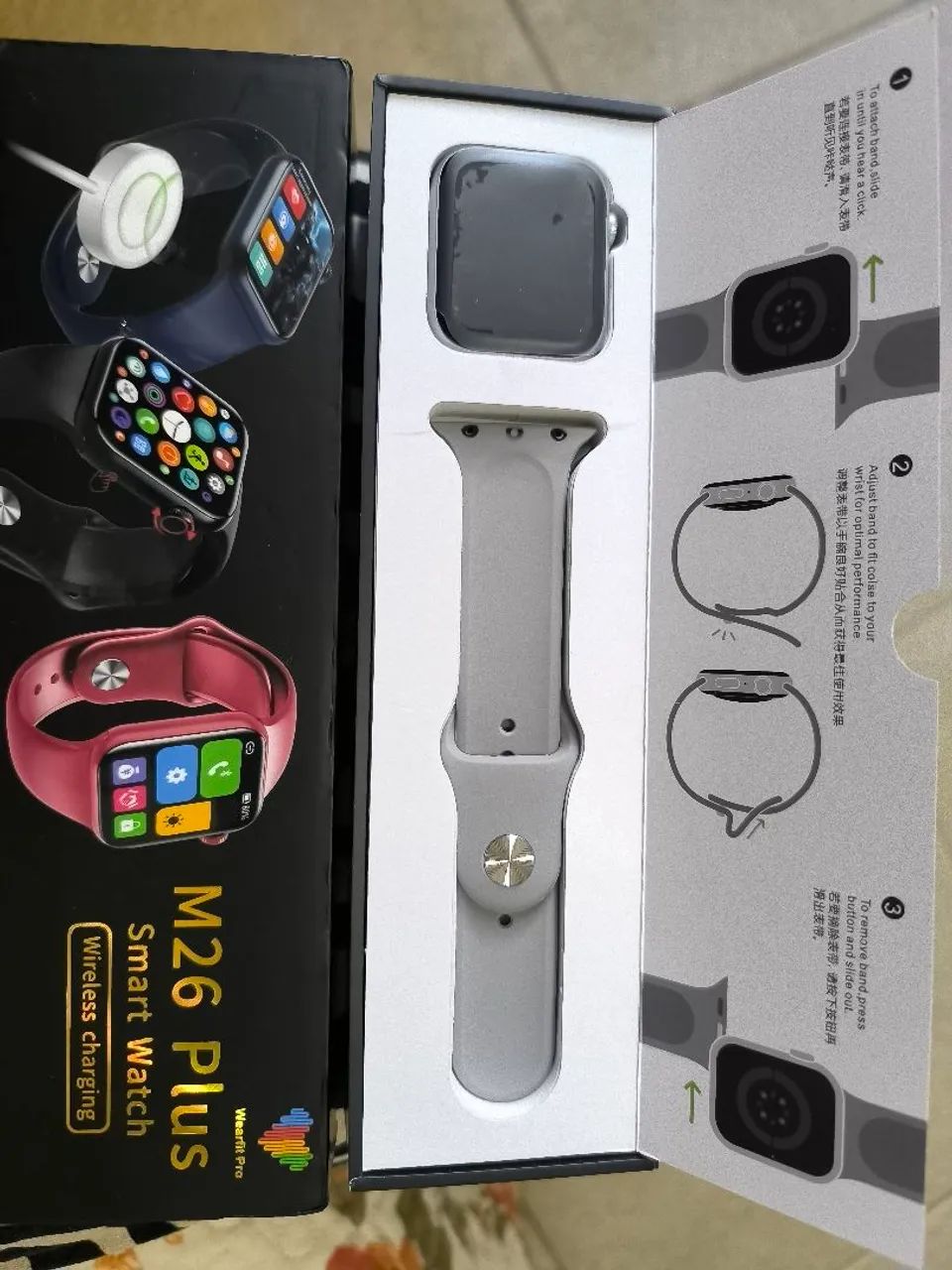 Smartwatch M26 Plus novo