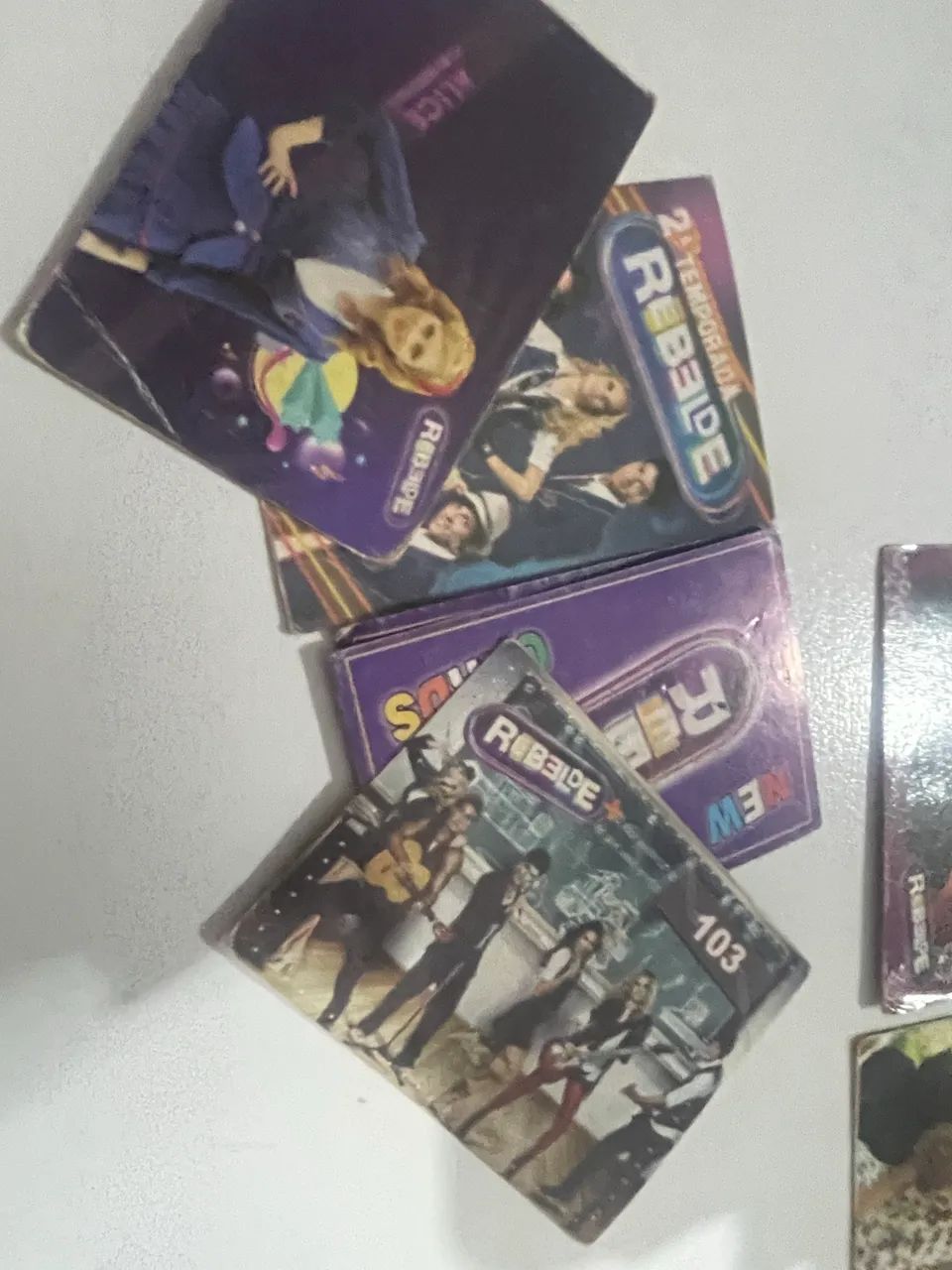 cartas cards REBELDE coleção antiga  - Foto 3