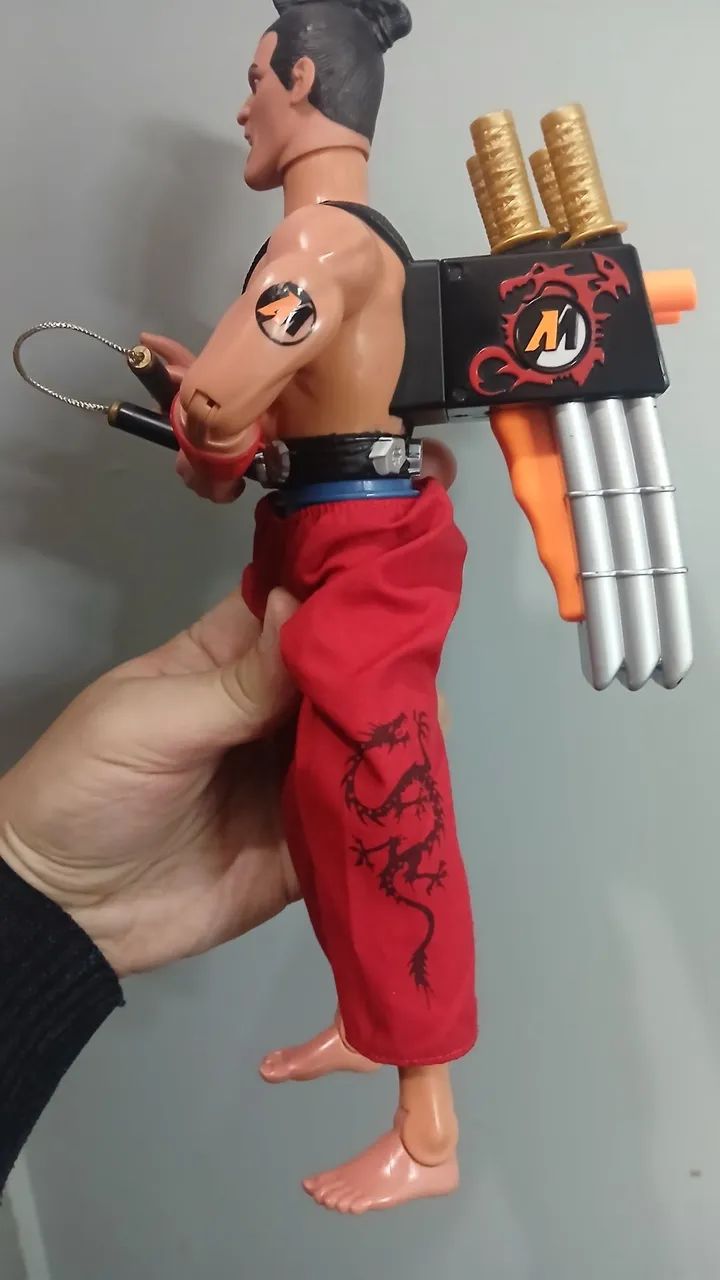 Boneco action man importado samurai - Foto 3