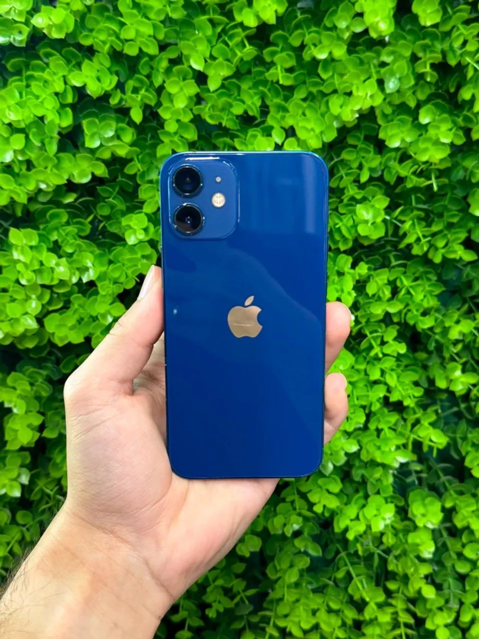 iPhone 12 MINI 64gb AZUL Seminovo * *Tela original!* - Celulares e