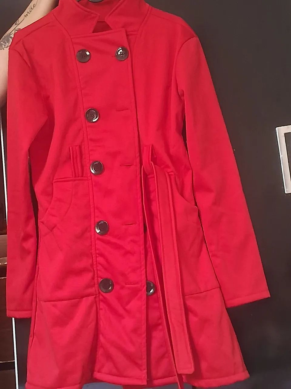 Casaco  vermelho  novo - Foto 2