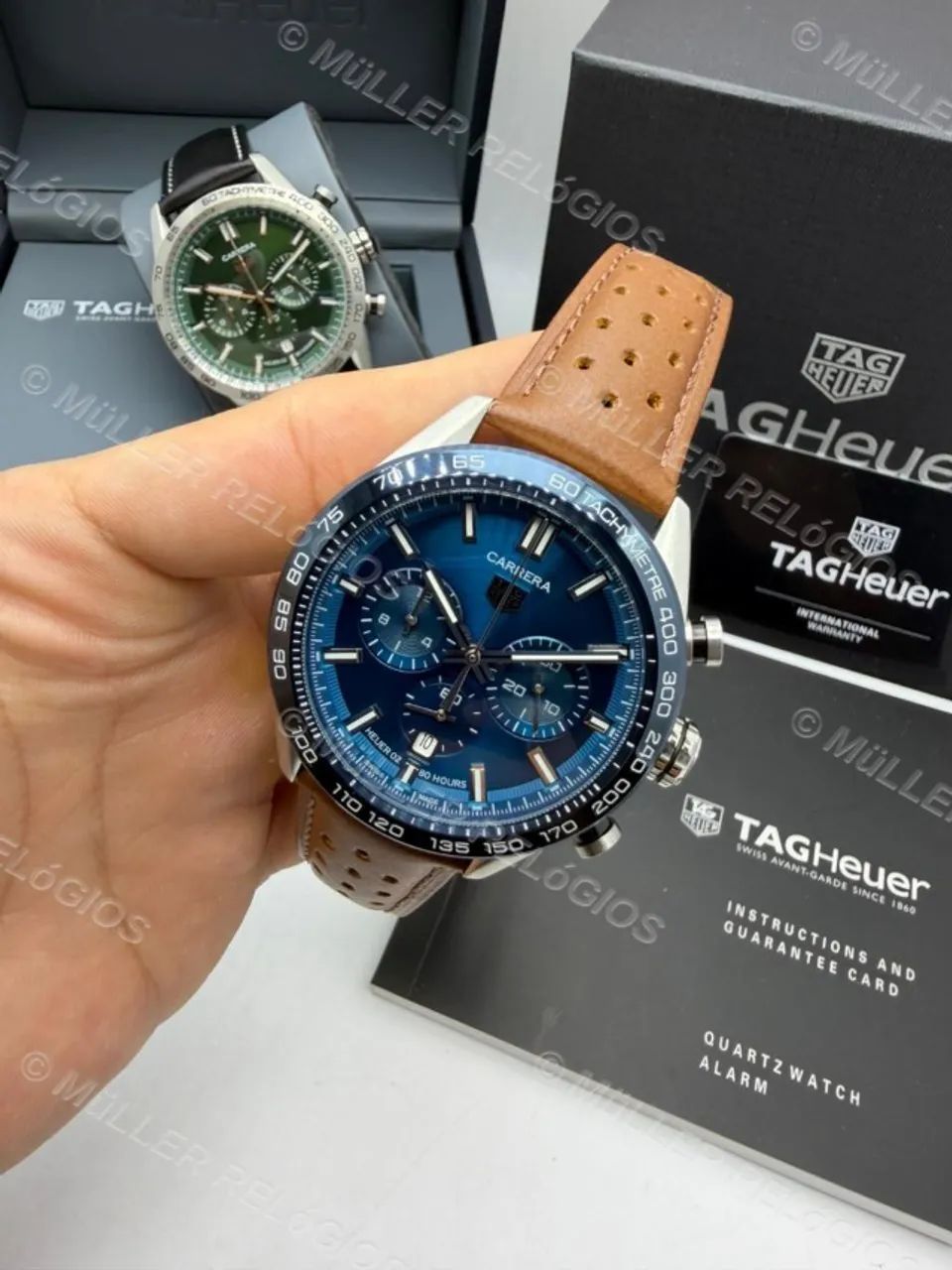 Relógio Tag Heuer 44mm + Caixa Tag Heuer - Acessórios - Ponta