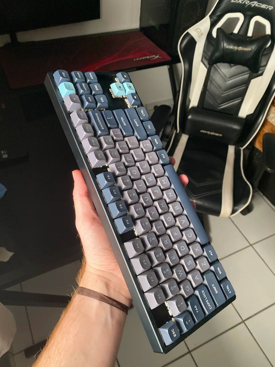 Teclado mecânico Keychron K8 Wireless - Foto 5