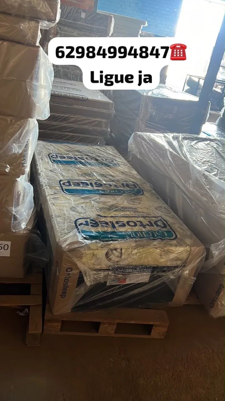 Cama de solteiro nova 