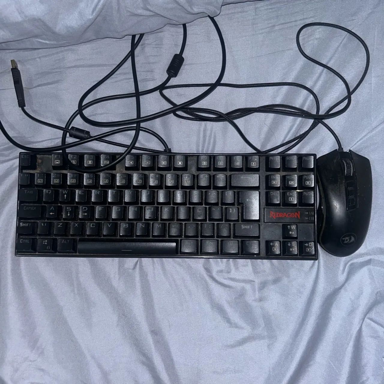Teclado Gamer e mouse gamer Redragon