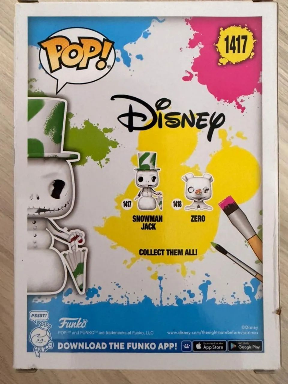 Funko Pop Disney The Nightmare Before Christmas Snowman Jack 1417 - Foto 3