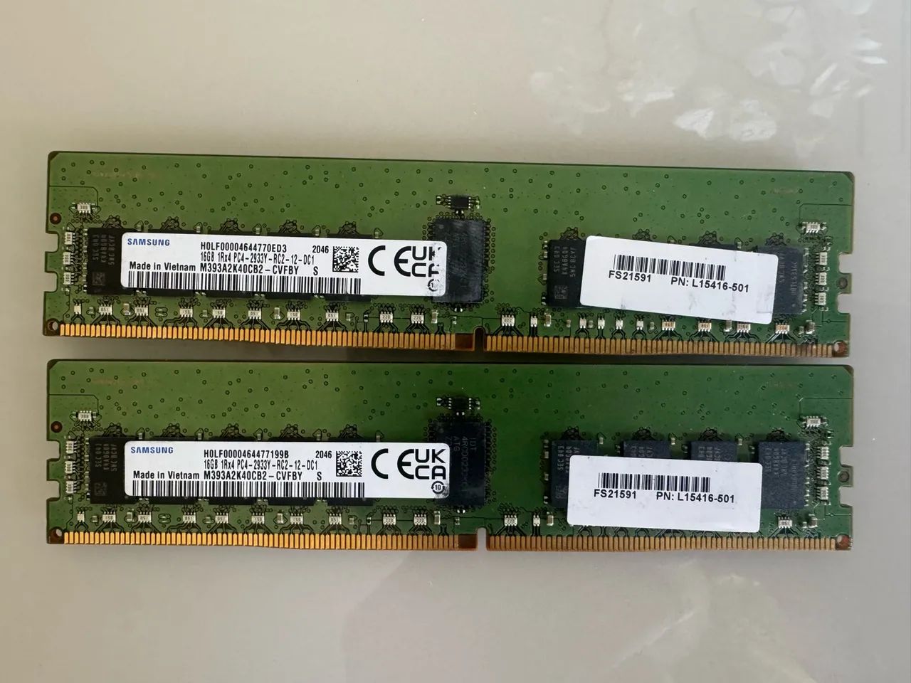 Memória 32gb - DDR4 - ecc para servidores